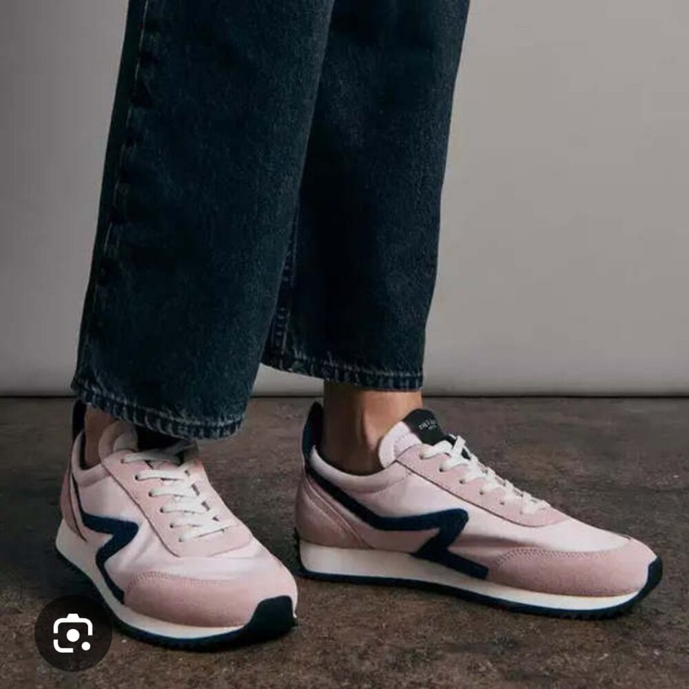 Rag & Bone Retro Runner in Light Pink